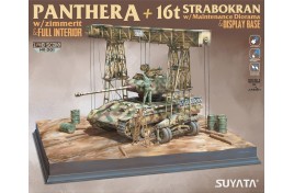 Suyata 1:48 - Panther A + 16T Strabokran (with Maintenance Diorama & Dispaly Base)